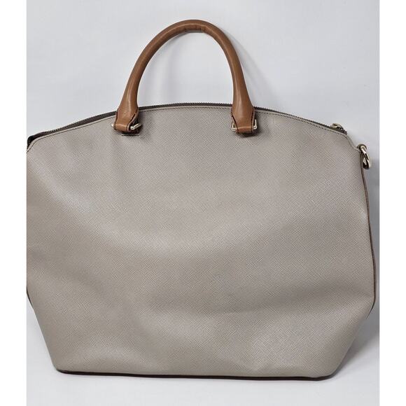 Brahmin Large Duxbury Satchel Bag in Macaroon Lady Vineyard Croc - Picture 9 of 9